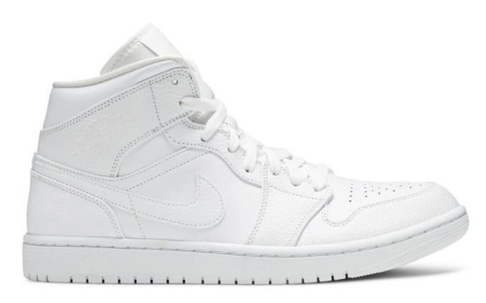 Air Jordan 1 Mid 'Triple White'