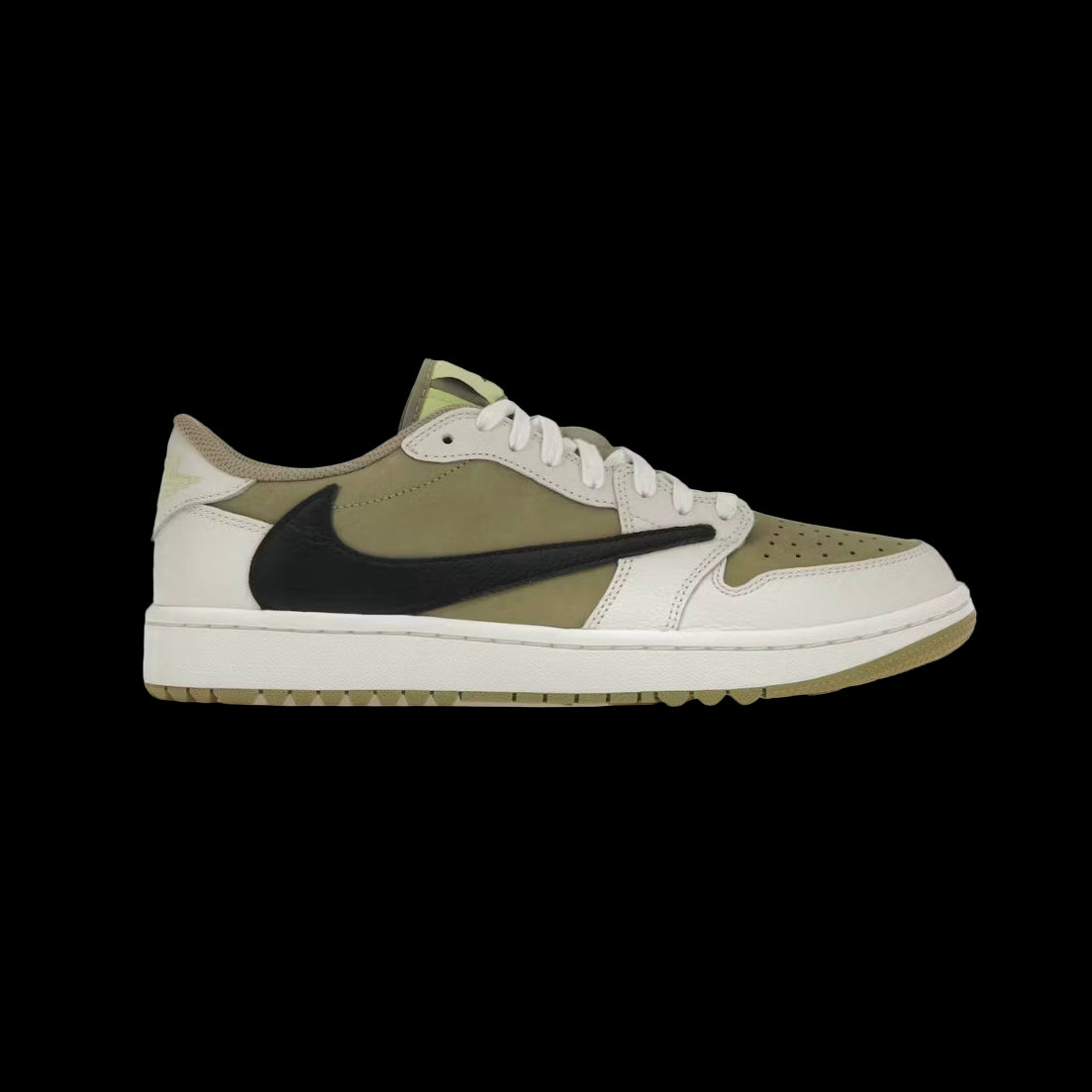 Travis Scott x Air Jordan 1 Low Golf 'Neutral Olive'