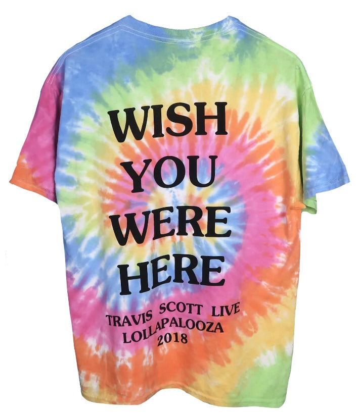 Travis Scott Where were you tie dye tee