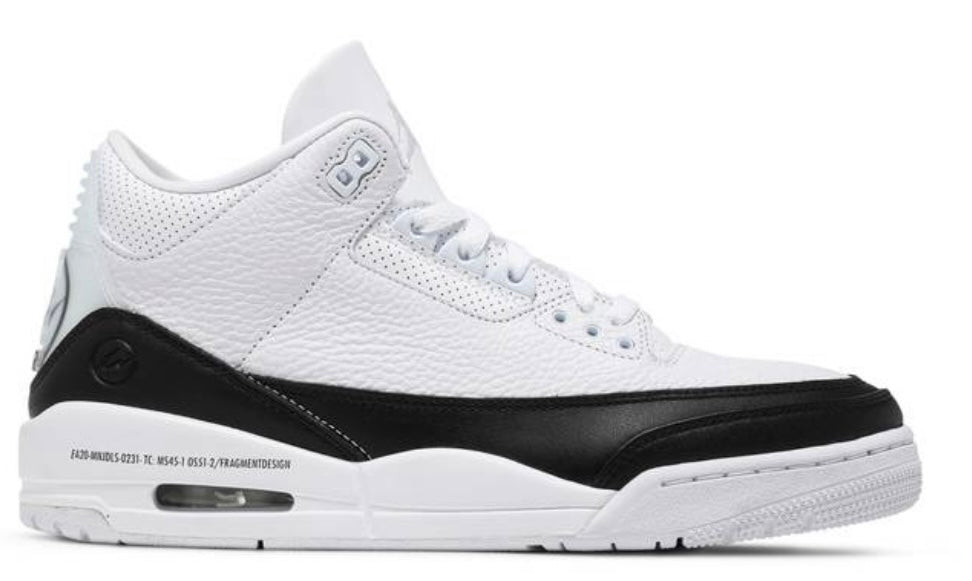 Fragment Design x Air Jordan 3 Retro SP 'White'