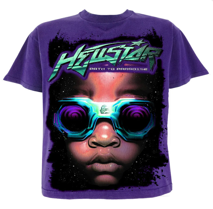 Hellstar Goggles tee Purple