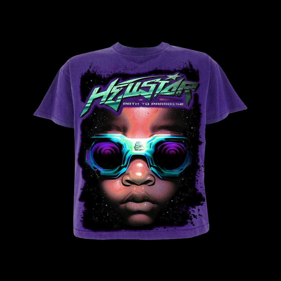 Hellstar Goggles tee Purple