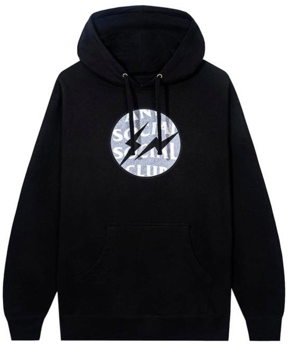Anti-Social Fragment Called Interference Hoodie Black