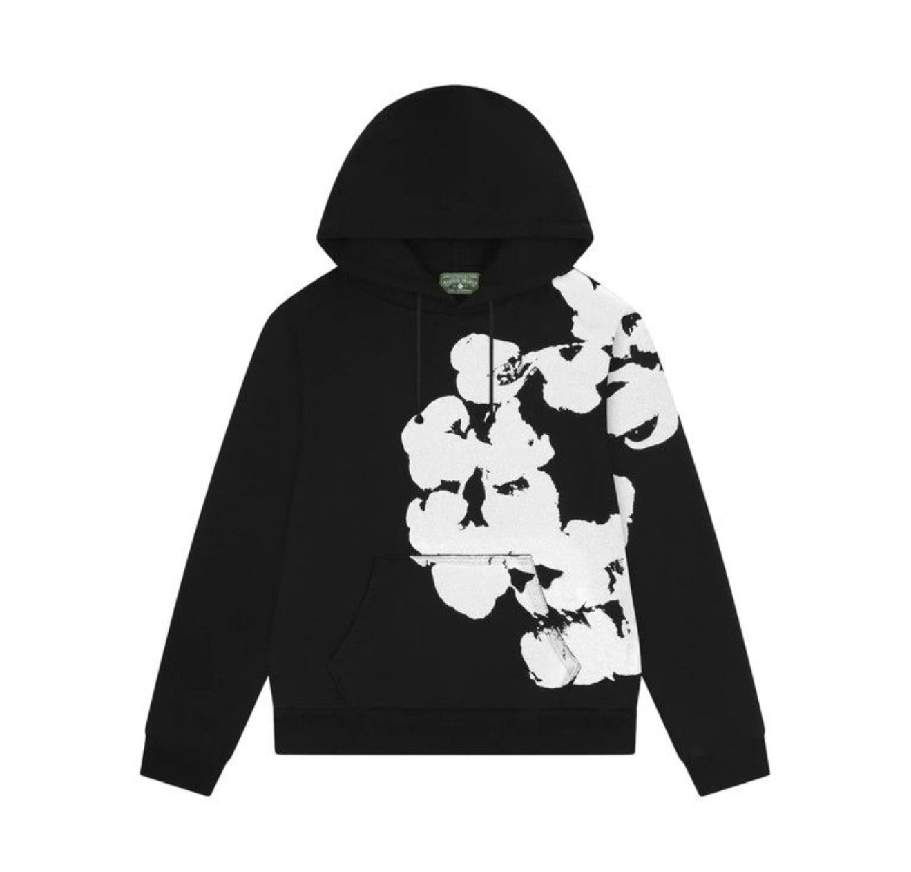 Denim Tears Big Cotton Wreath Sweatshirt 'Black'