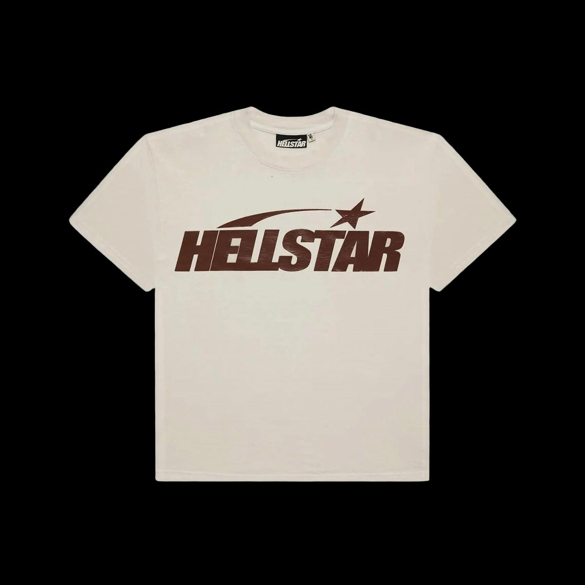 Hellstar Classic Tee White/Brown