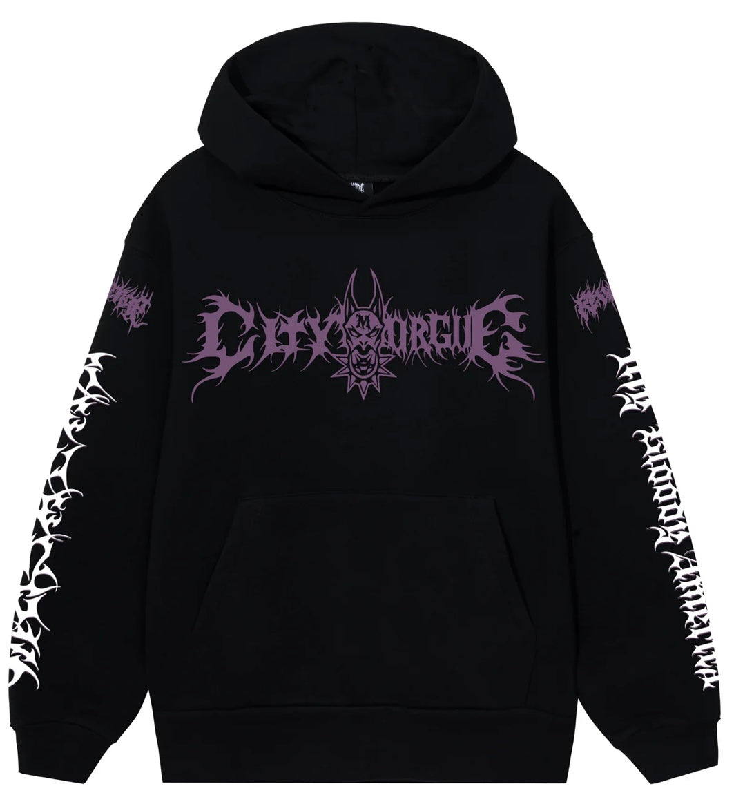 Revenge Metal Tour hoodie Black Purple