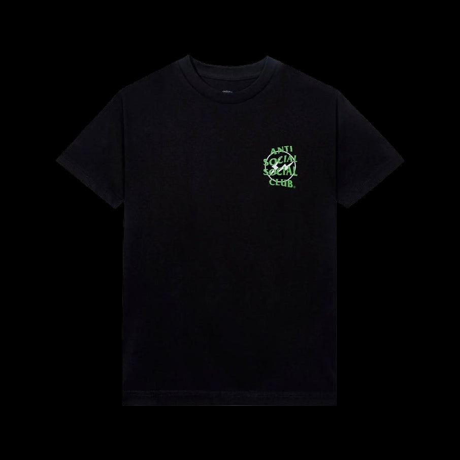 Anti-Social Fragment Precious Petals Tee Black Green