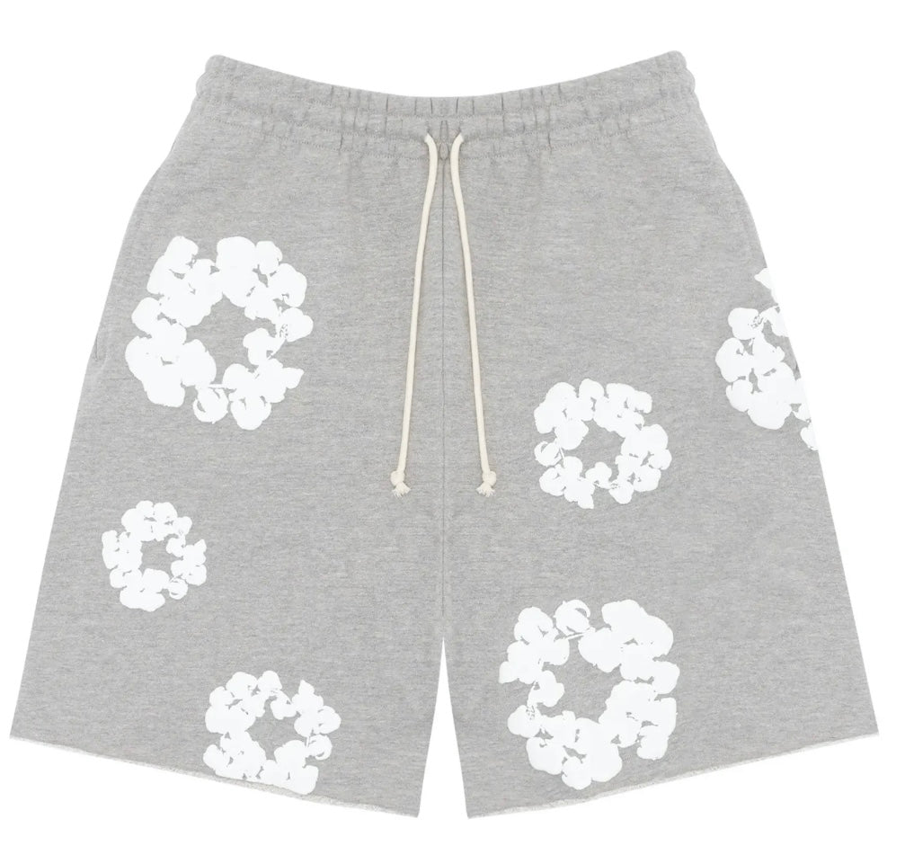 Denim Tears Cotton Wreath Short Grey