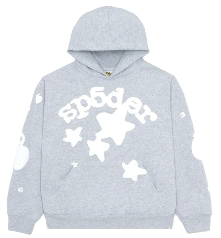 Sp5der Beluga Hoodie Grey