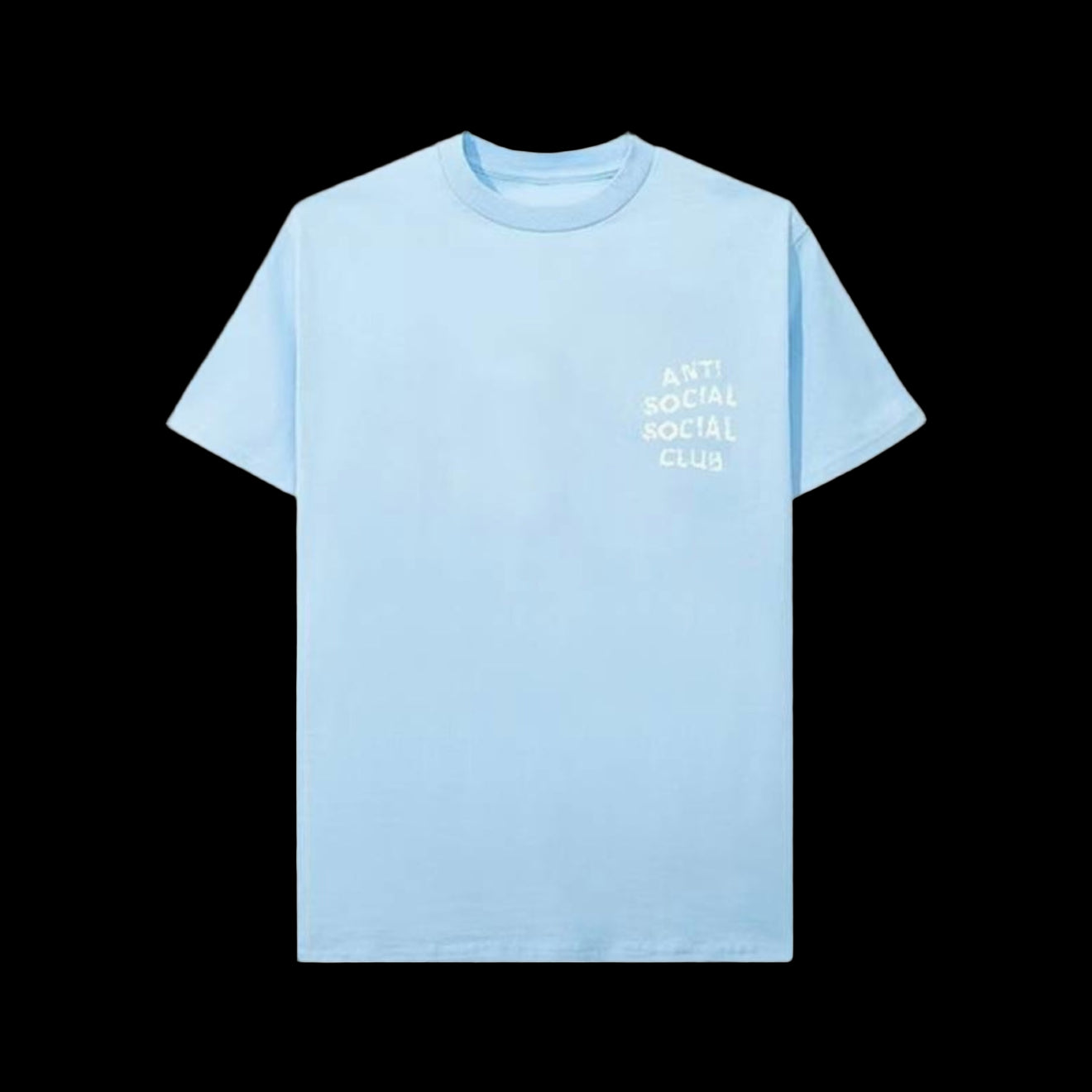 Anti-Social Partly Cloudy Tee Blue