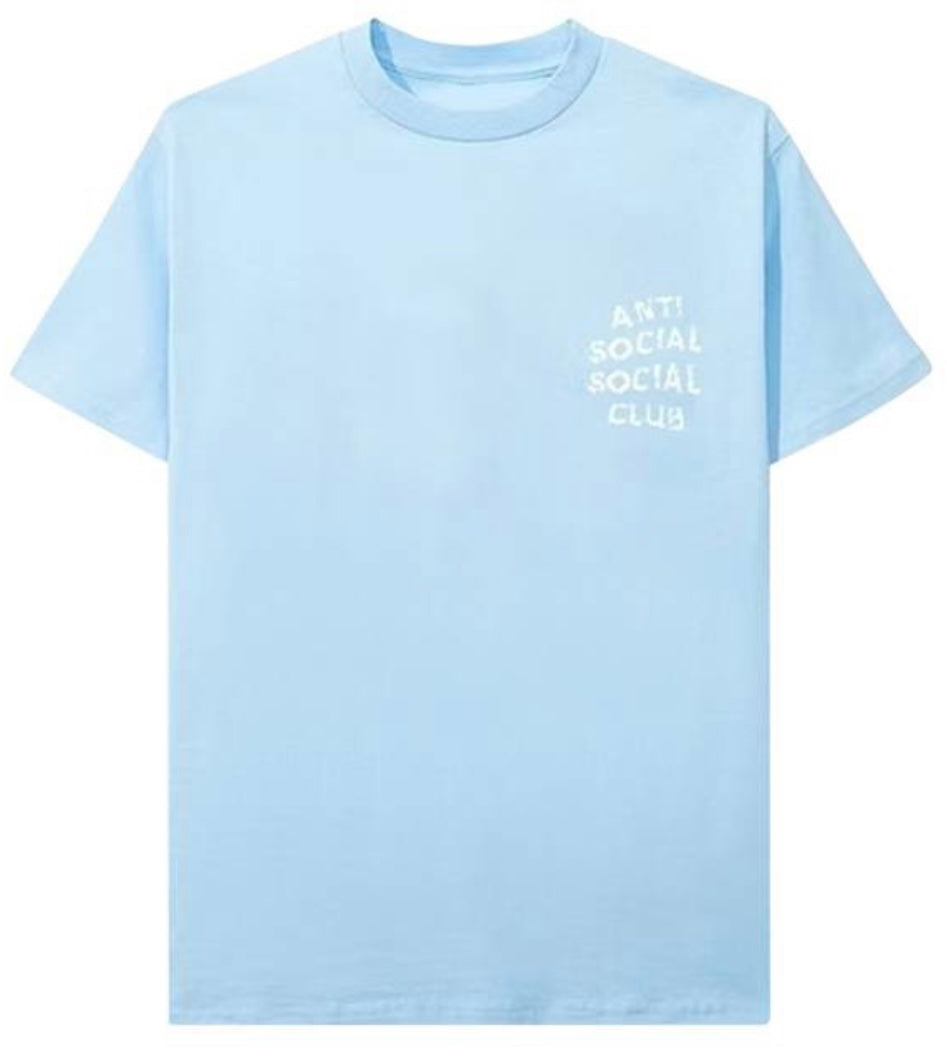 Anti-Social Partly Cloudy Tee Blue