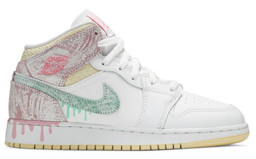 Air Jordan 1 Mid SE GS 'Ice Cream'