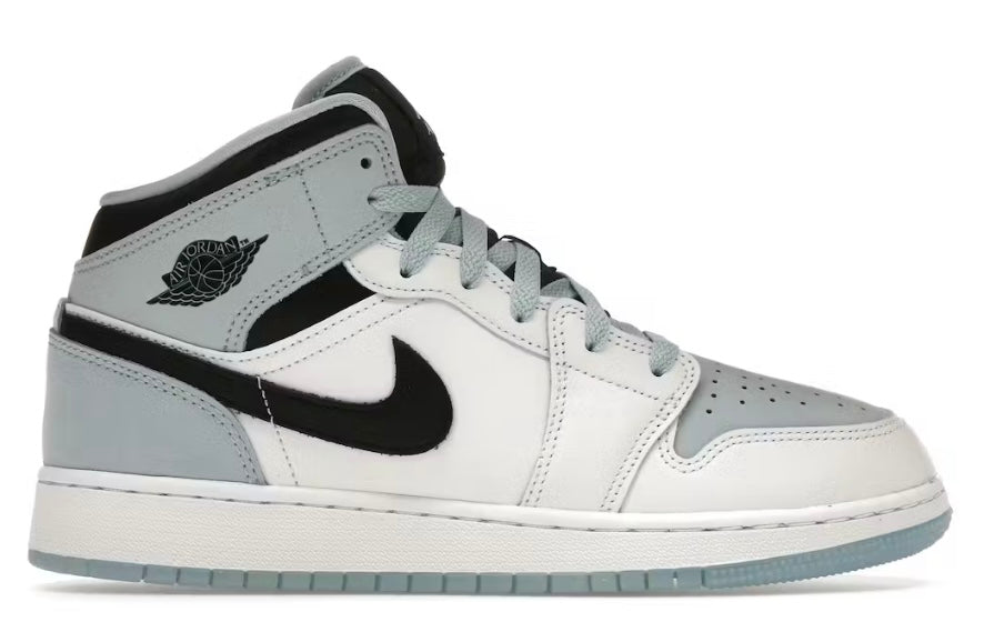 Air Jordan 1 Mid SE GS 'White Ice Blue'