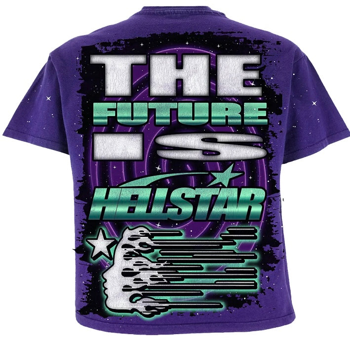 Hellstar Goggles tee Purple