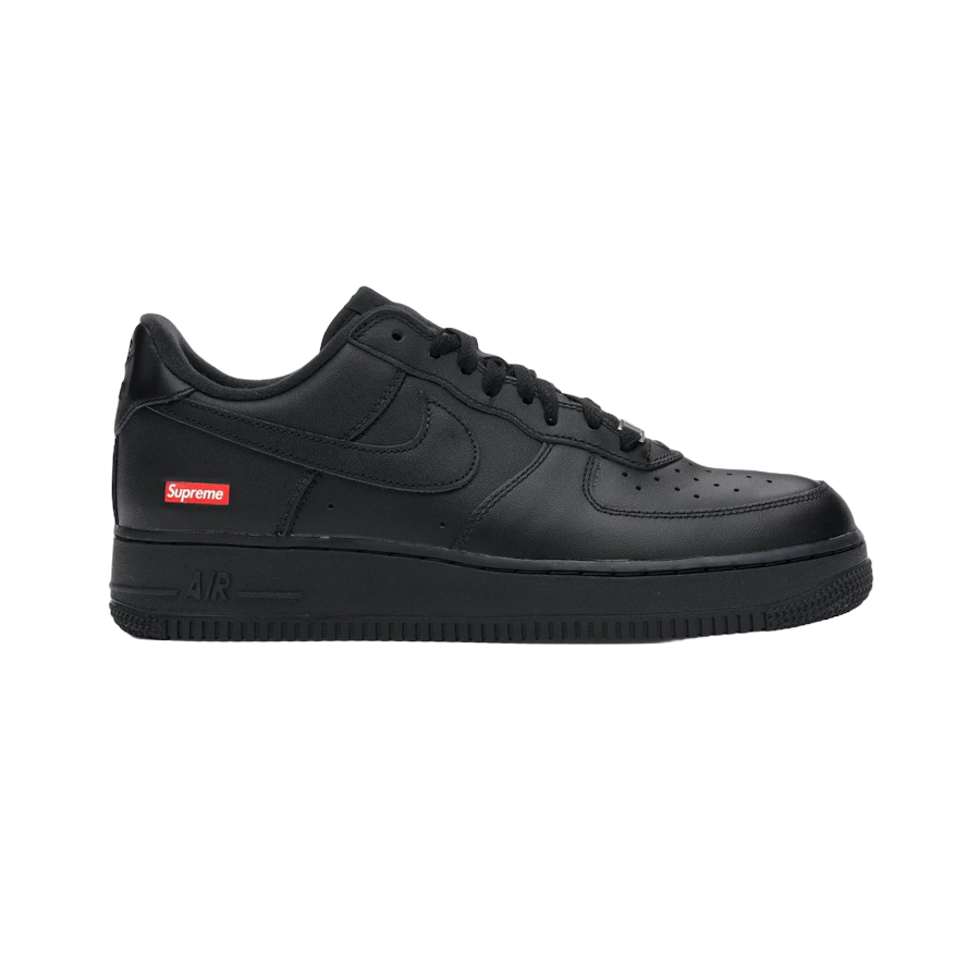 Supreme x Air Force 1 Low 'Box Logo - Black'