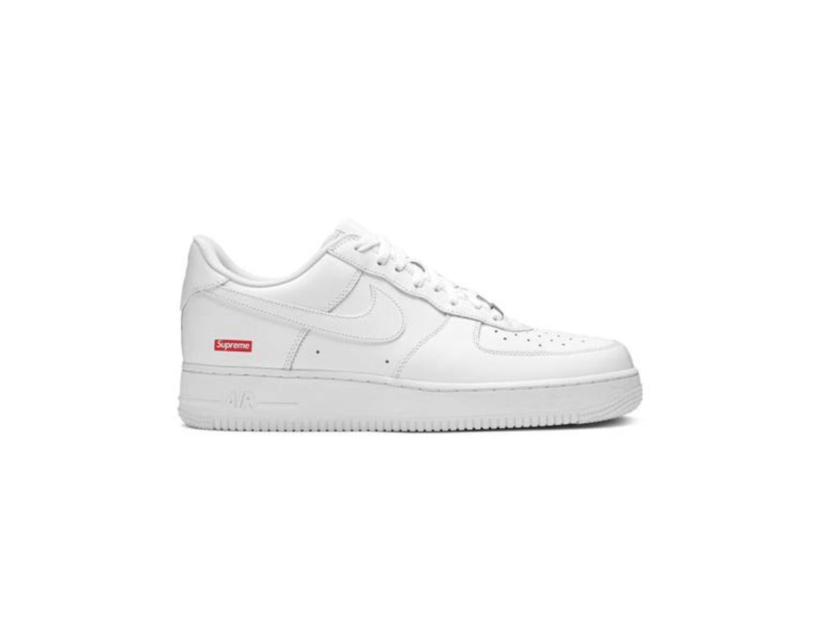 Supreme x Air Force 1 Low 'Box Logo - White'