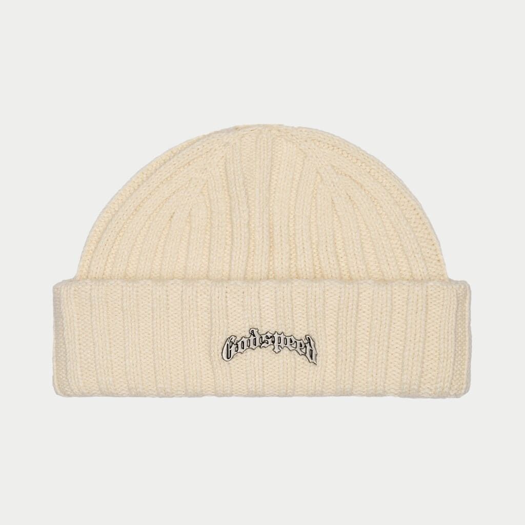 Godspeed Og Logo Emblem Beanie Creme