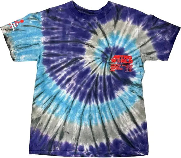 Travis Scott Official souvenier tee Tie Dye
