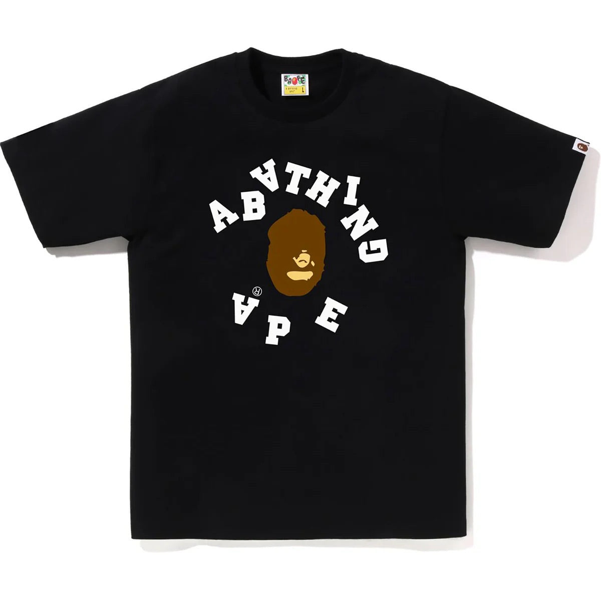 Bape ABC Ape Broken Head Tee Black