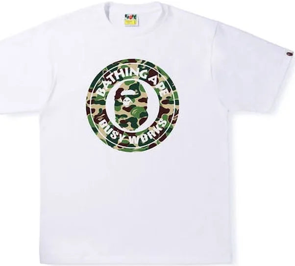 BAPE 1st Camo Busy Works Tee 'White'