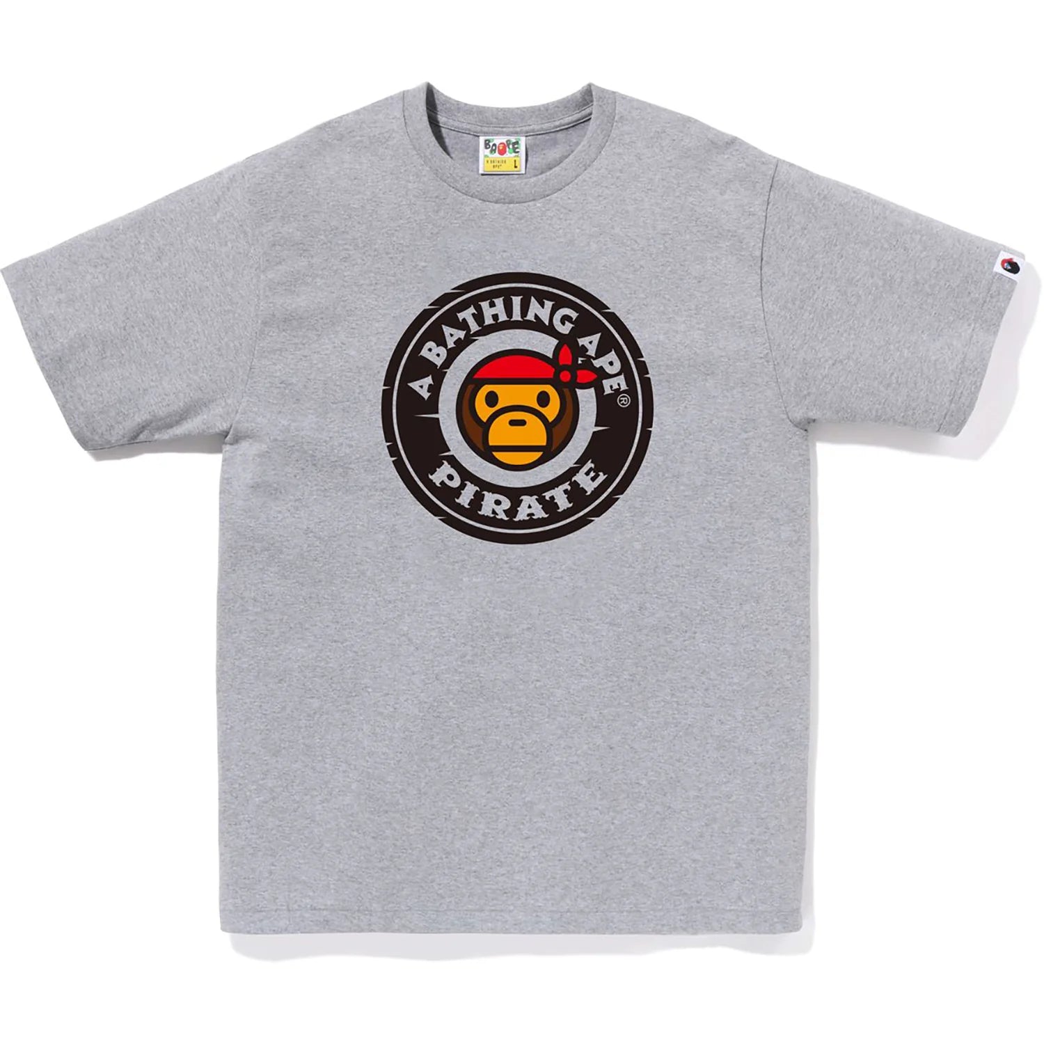 Bape Milo Pirate tee Gray