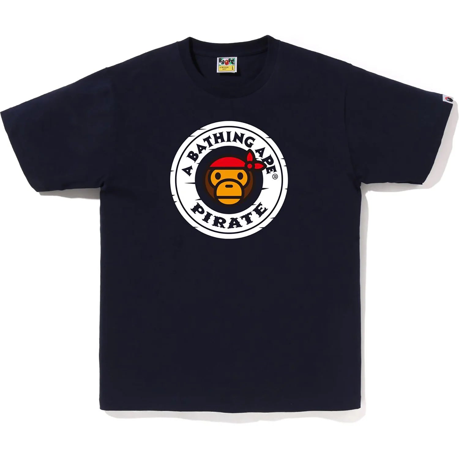 Bape Milo Pirate Tee Navy