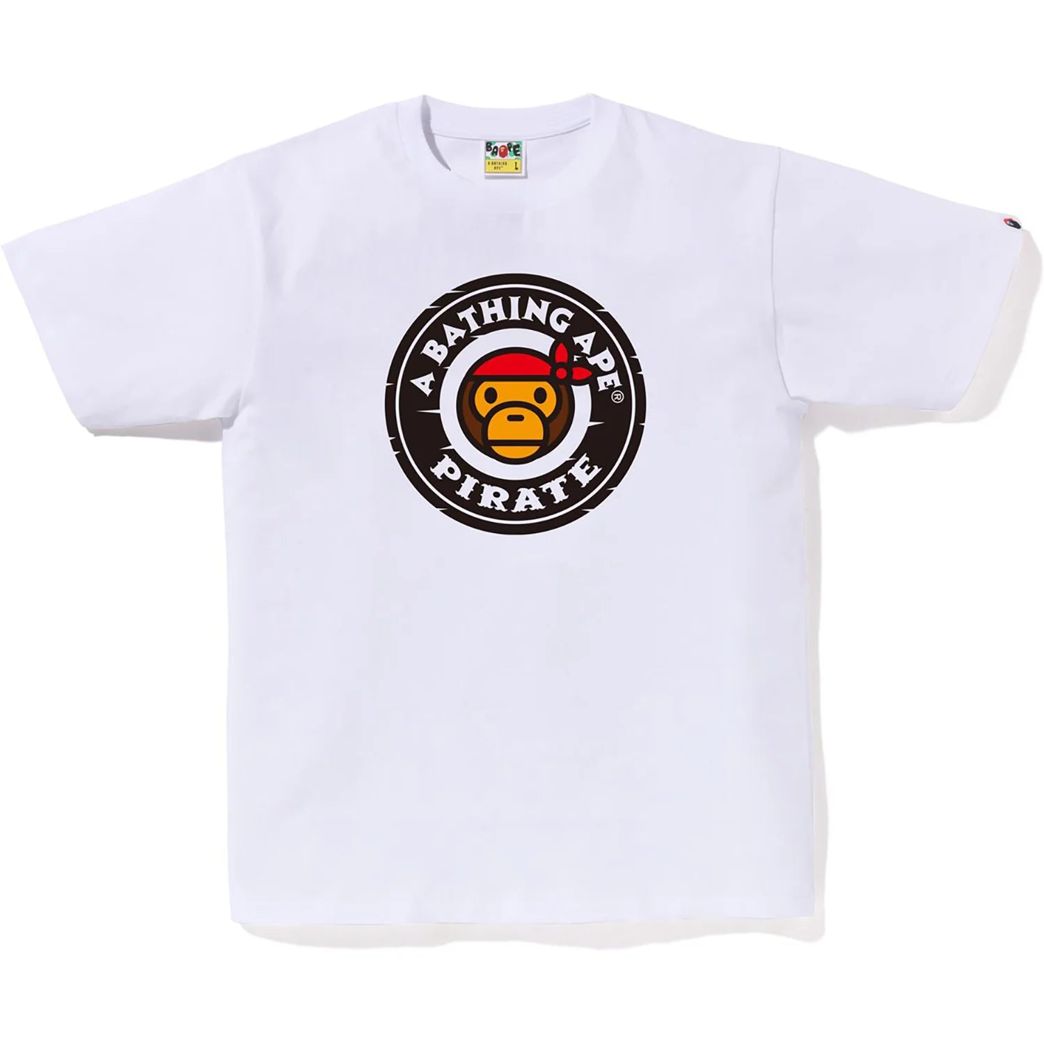 Bape Milo Pirate tee White
