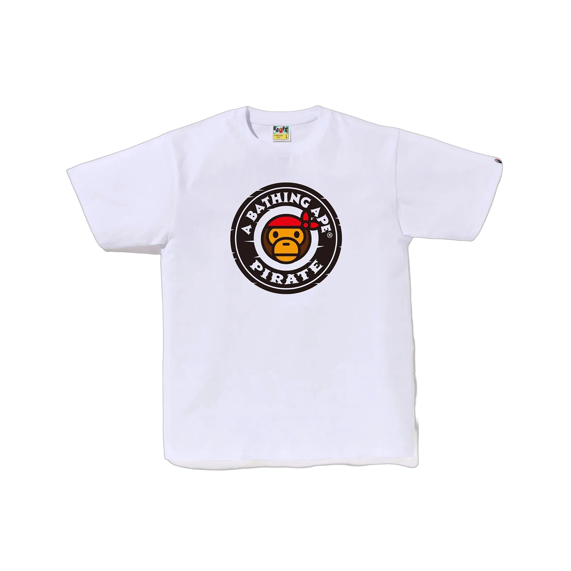 Bape Milo Pirate tee White