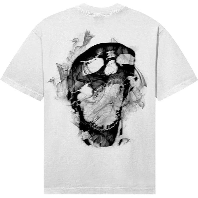 Revenge Smoke Lightning Tee White