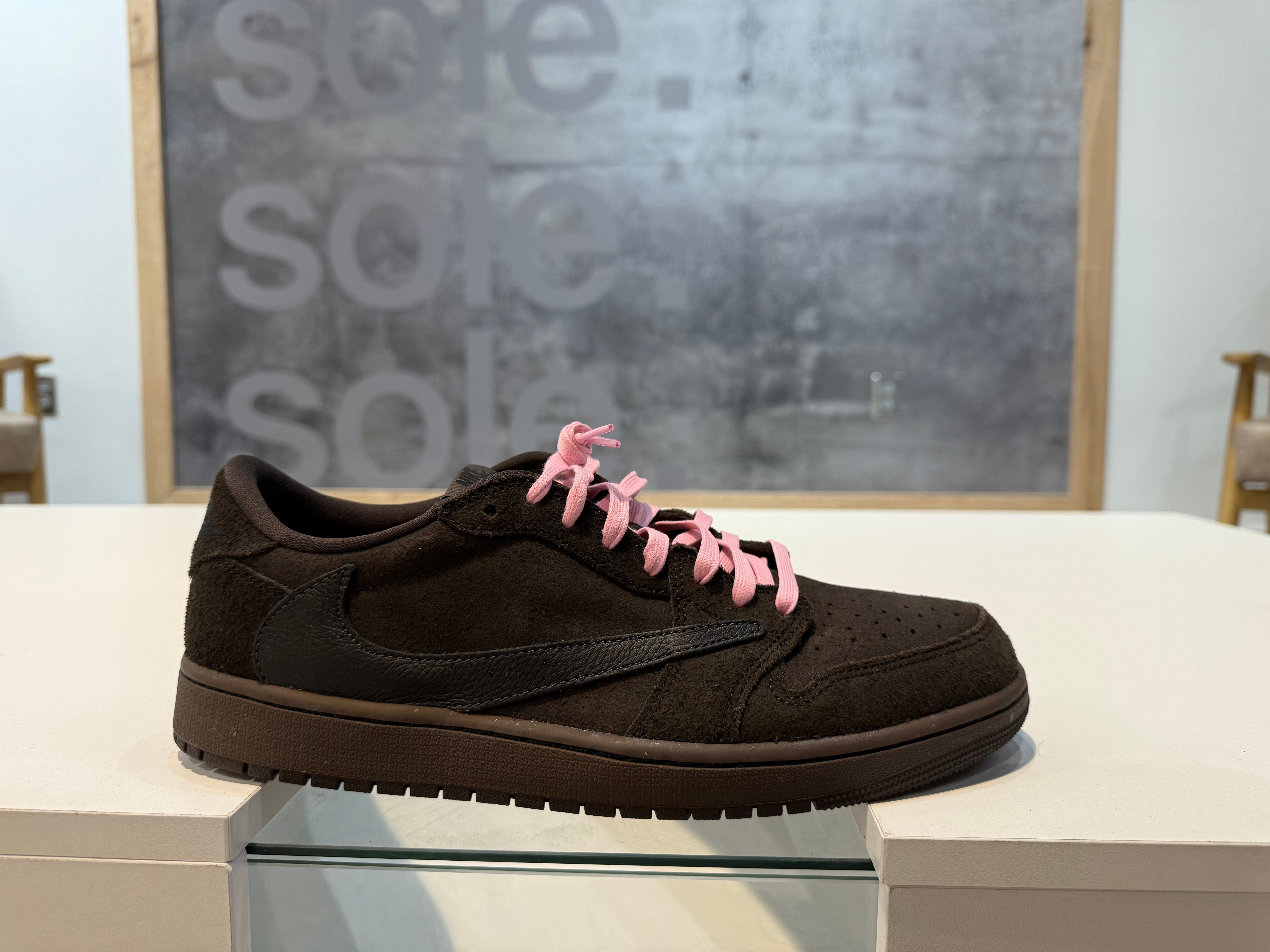Pre-Owned Travis Scott x Air Jordan 1 Retro Low OG SP 'Velvet Brown'