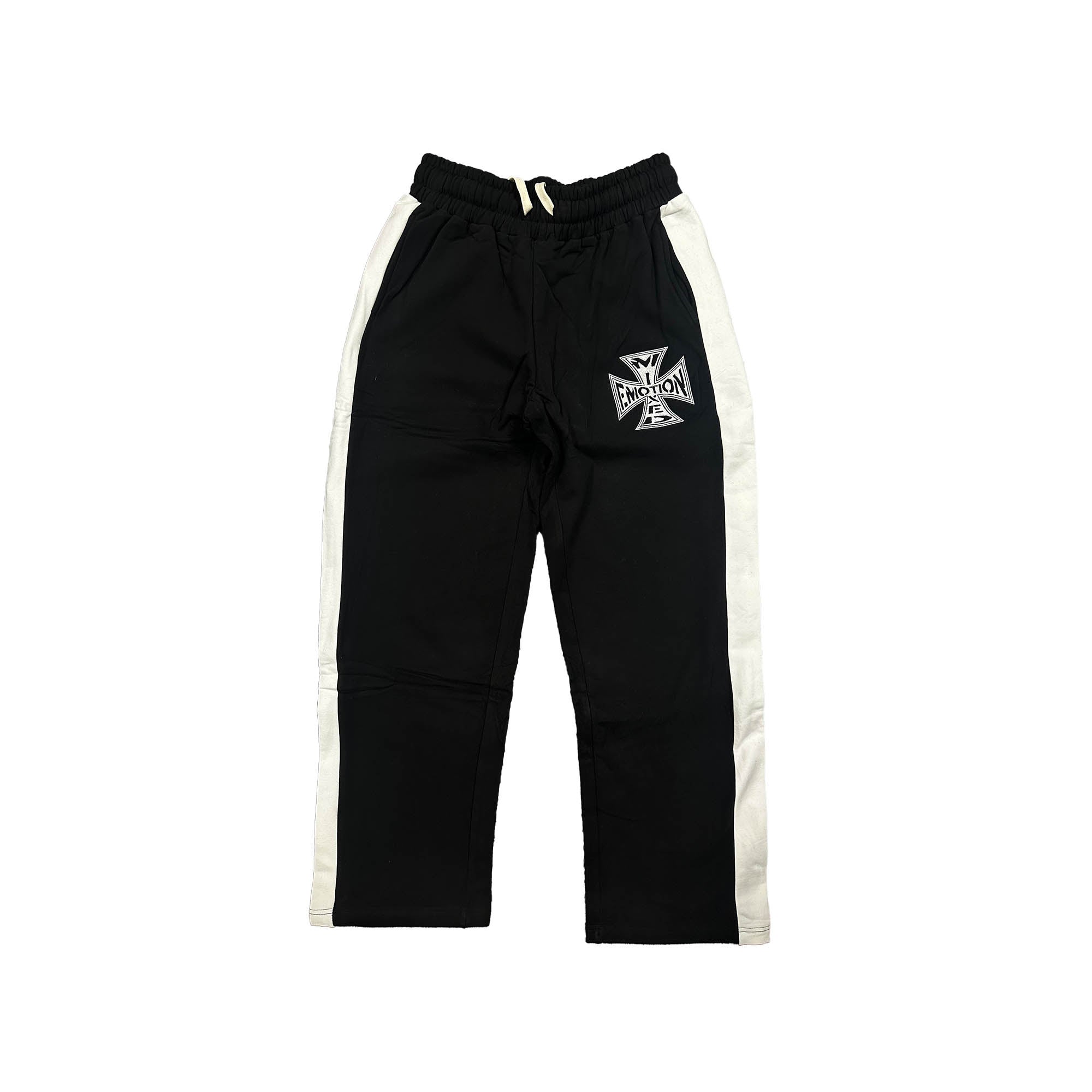 Mixed Emotions Black Quarter Pants