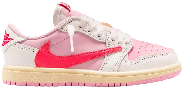 Travis Scott x Air Jordan 1 Retro Low OG PS 'Sail Tropical Pink'