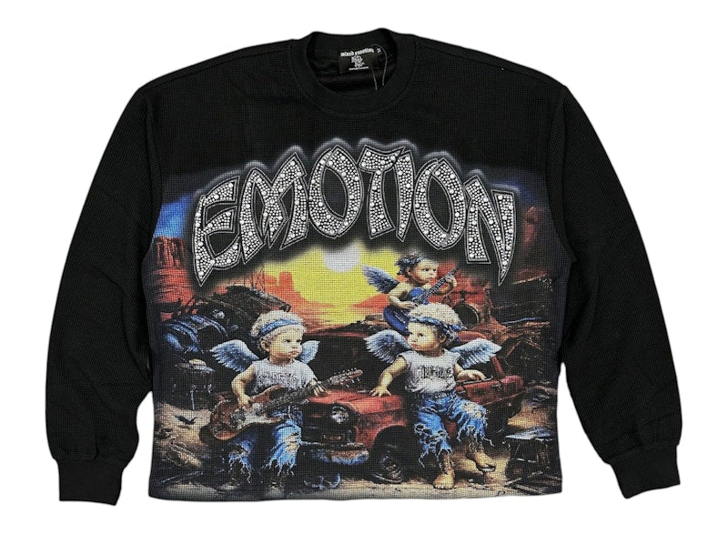 Mixed Emotions Emotion Sunrise Thermal L/S T-shirt Black