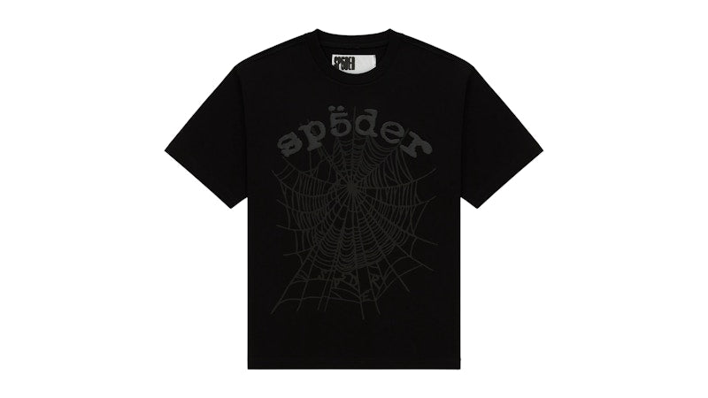 Sp5der Phantom OG Web Tee Black