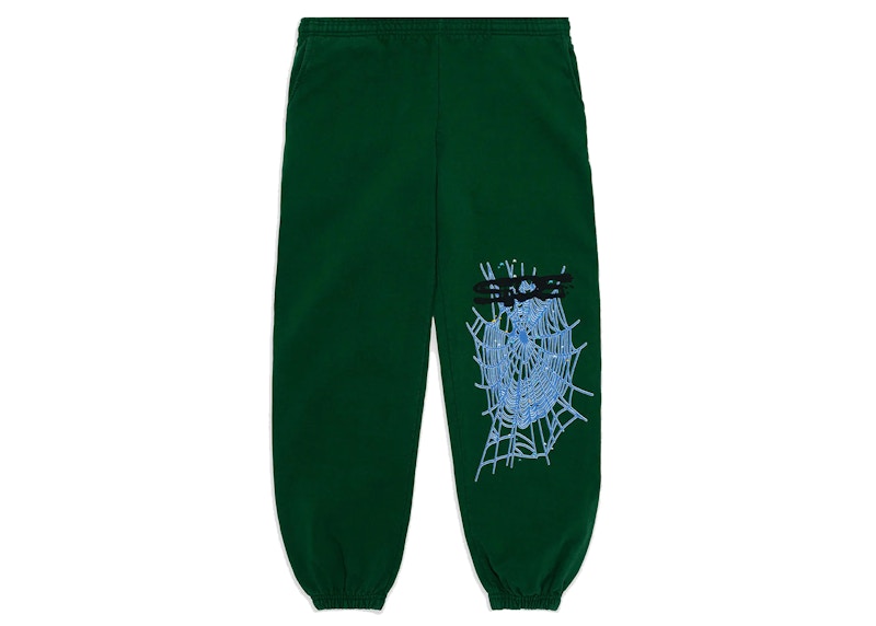 Sp5der Web Sweatpants Hunter Green