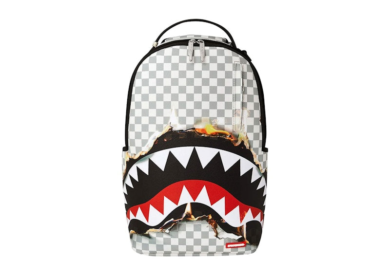 Sprayground Check Melt Backpack Multicolor