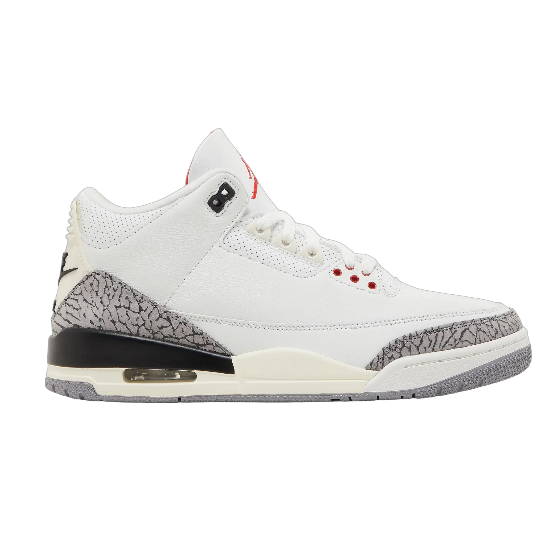 Pre-Owned No Box Air Jordan 3 Retro 'White Cement Reimagined'