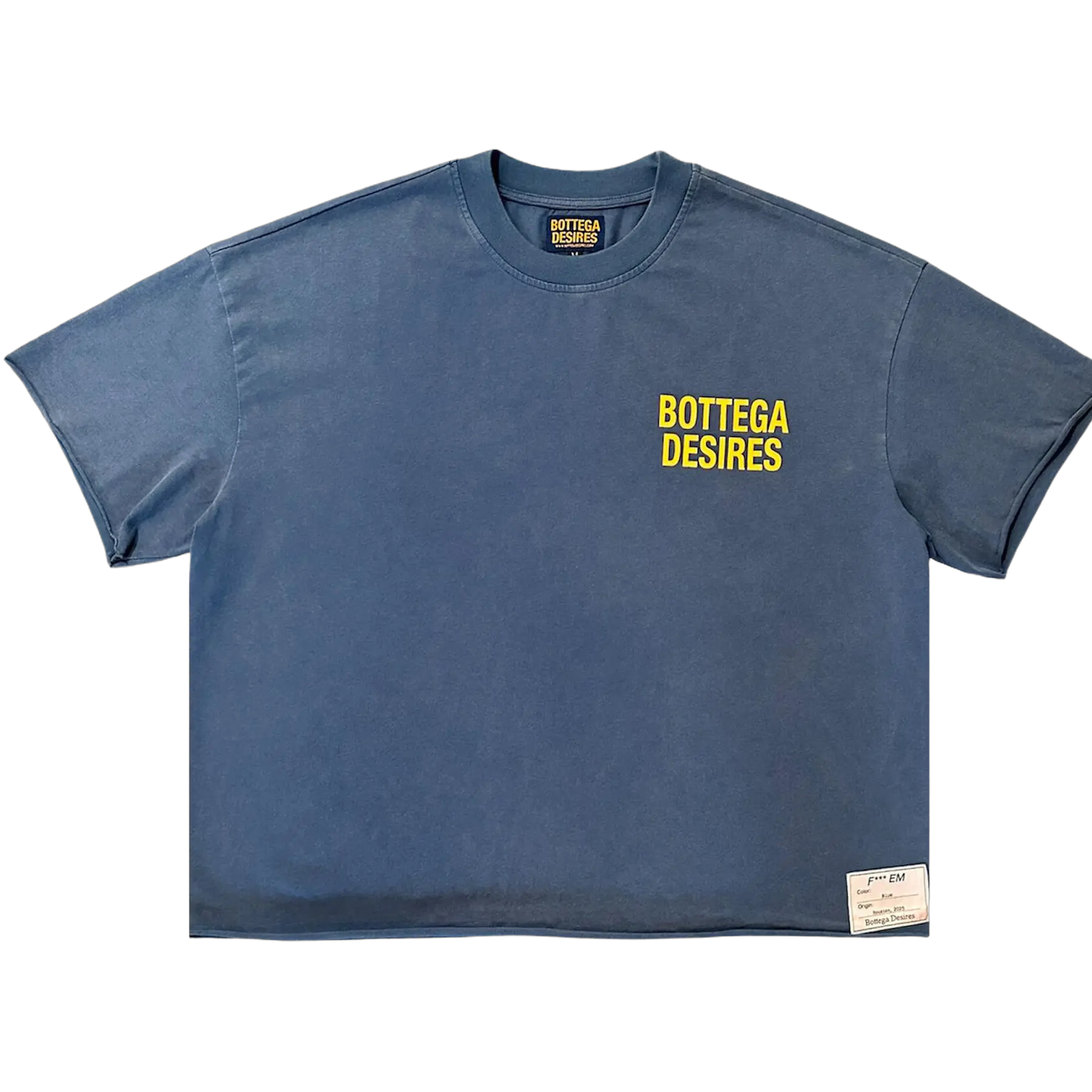 Bottega Desires Fuck Em T-Shirt 'Blue'