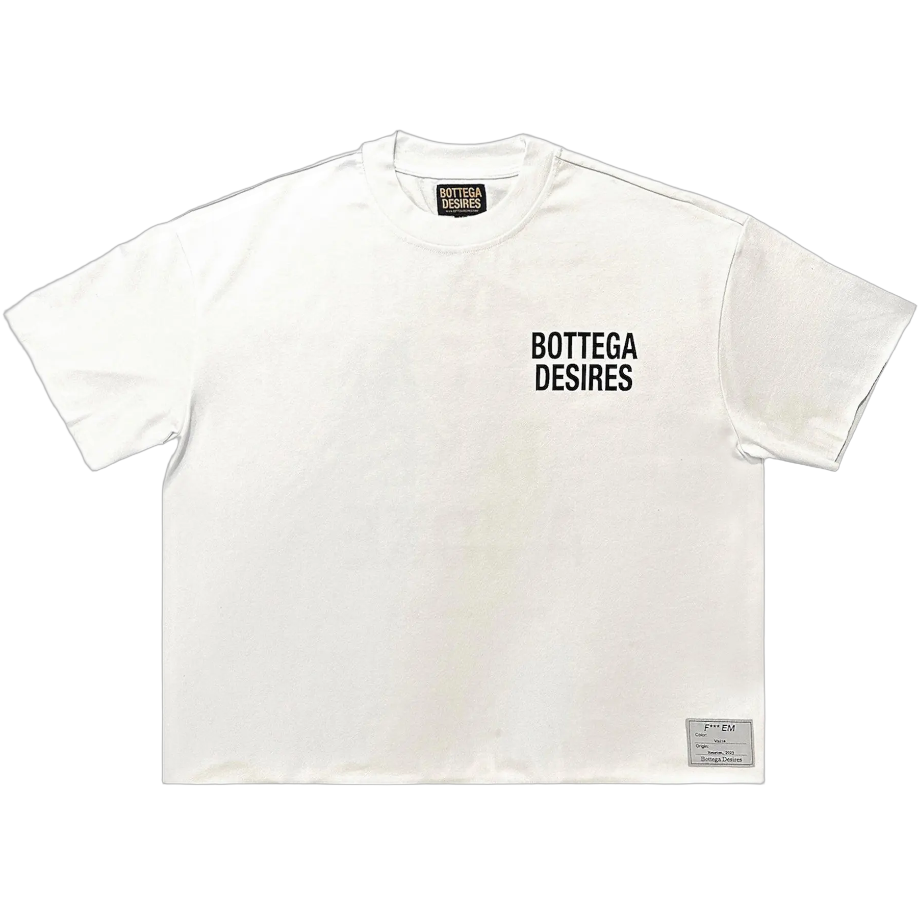 Bottega Desires Fuck Em T-Shirt 'White'