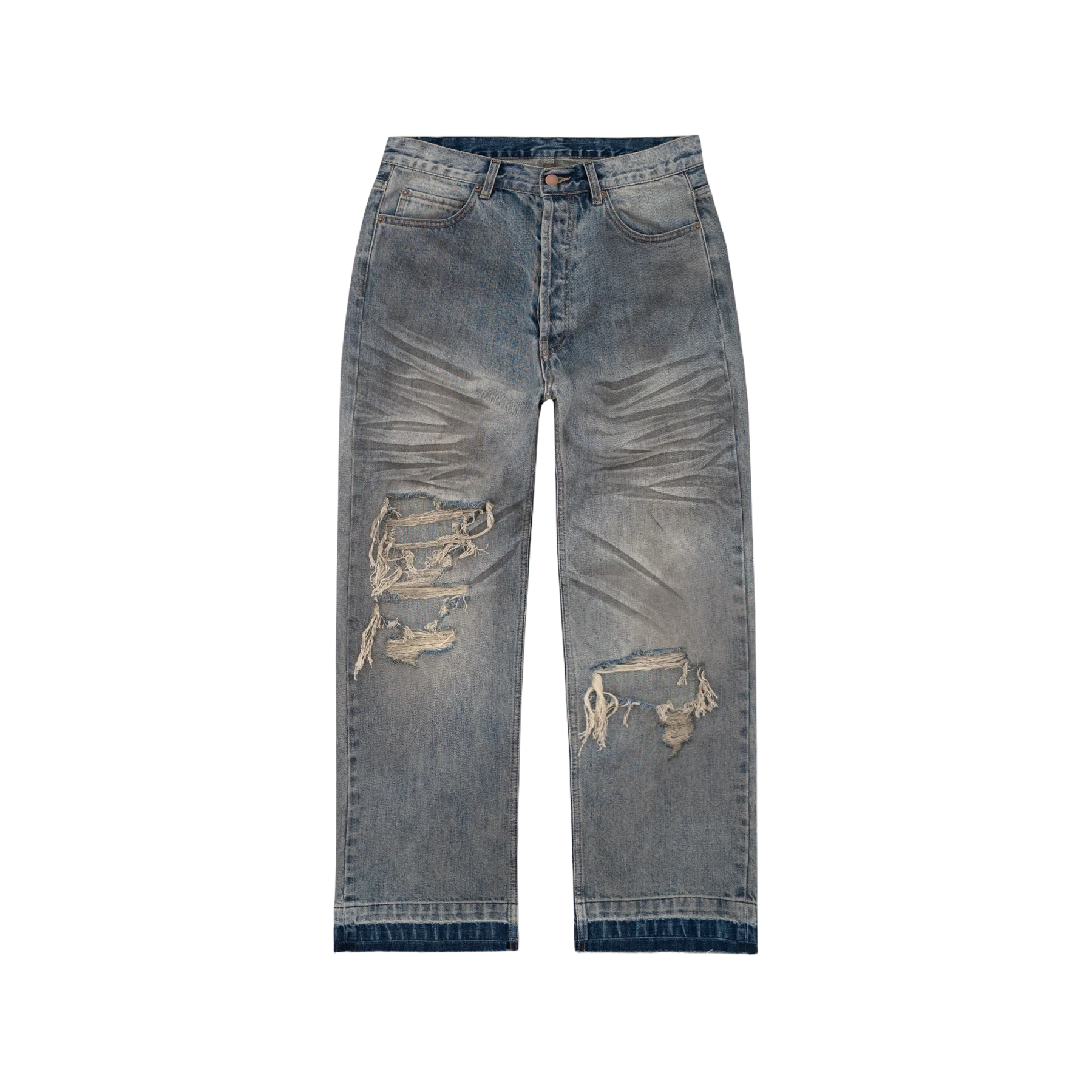 Bravest Studios Blue Dirty Jeans