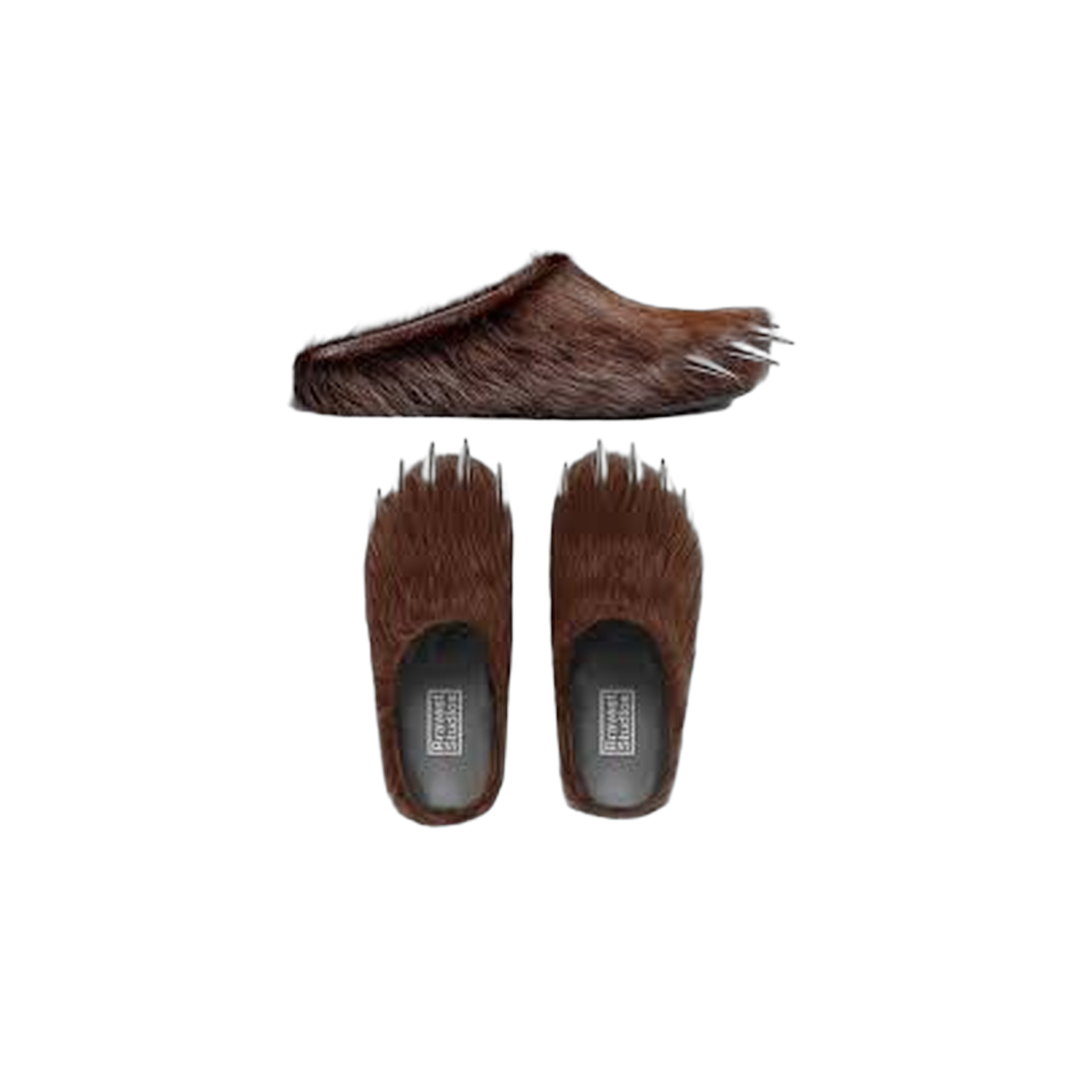 Bravest Studios Brown Bear Claw Mules