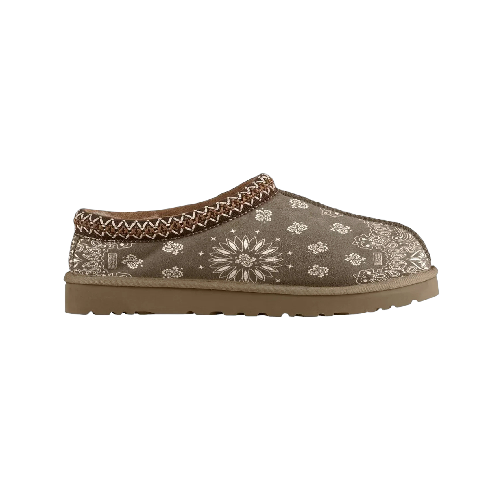 Bravest Studios Paisley Slippers V2 Cappucino