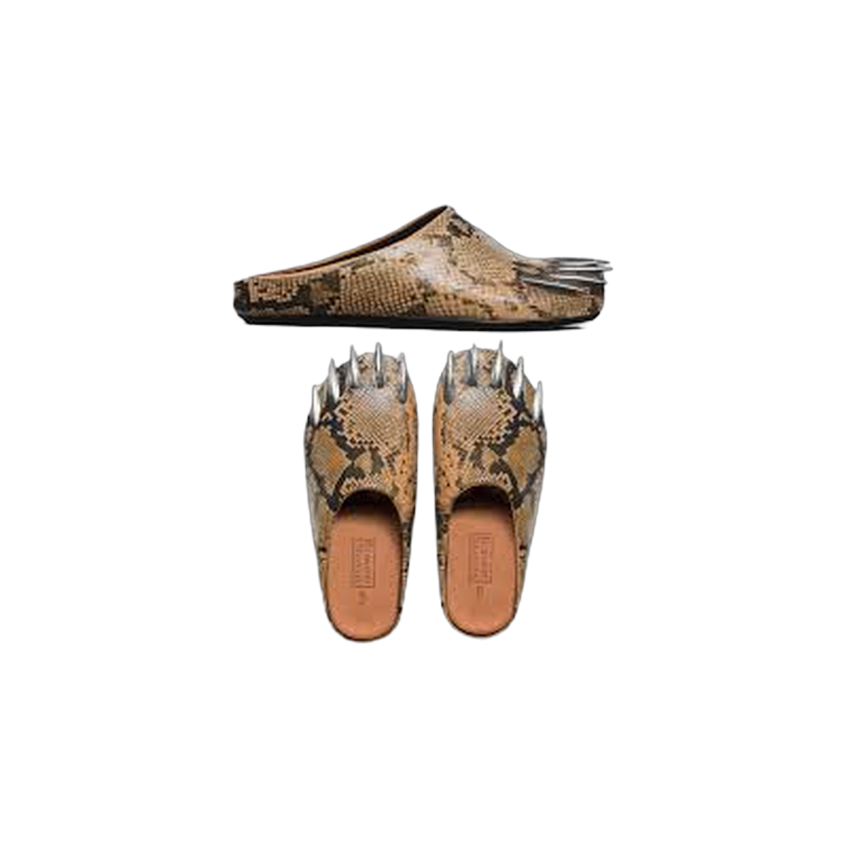 Bravest Studios Snake Claw Mule Tan