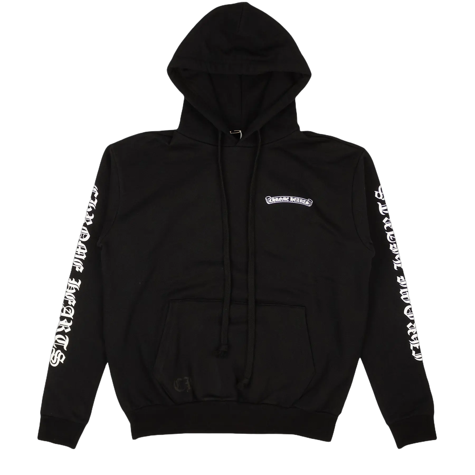 Chrome Hearts Script Logo Hoodie 'Black'