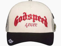 Godspeed Forever Trucker Hat OG 'White/Black/Red'