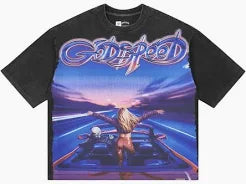Godspeed Fun Tee 'Black Wash'