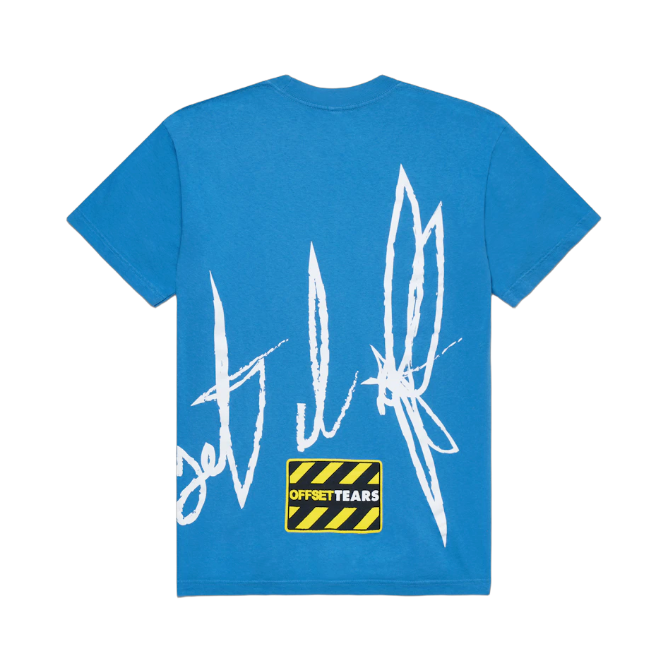 Denim Tears x Offset Set It Off #4 T-Shirt 'Blue'