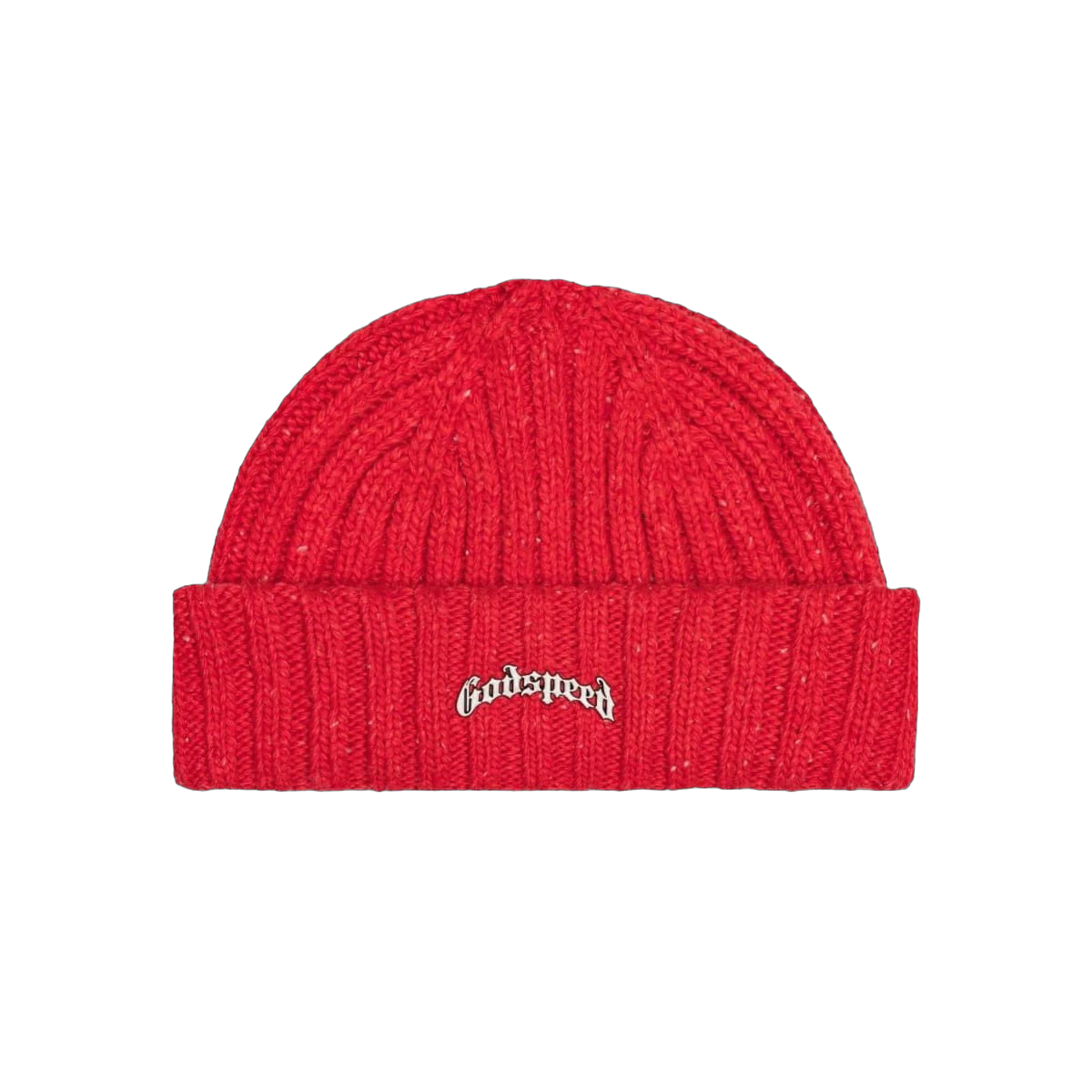 Godspeed Og Logo Emblem Beanie Red Speckle