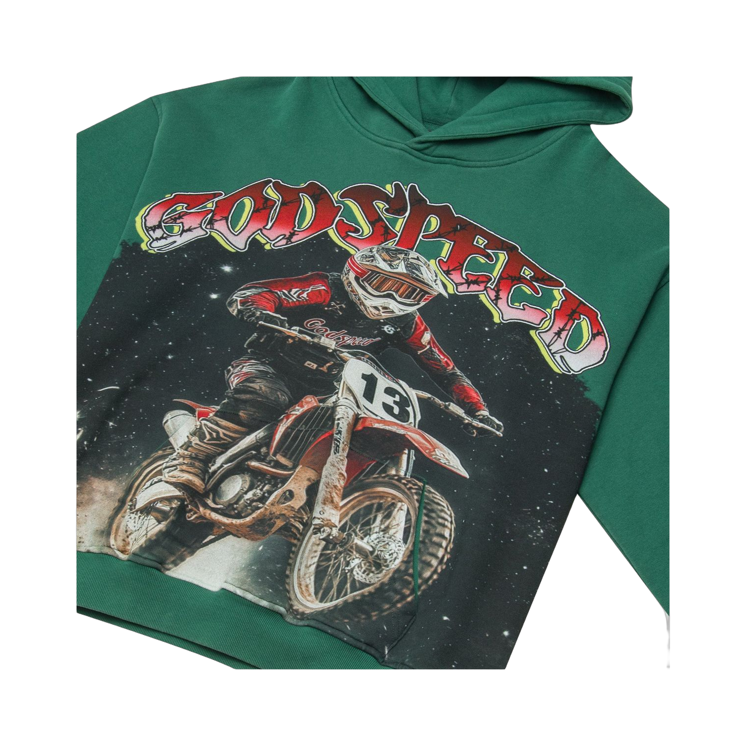 GodSpeed Motocross Hoodie (Green)