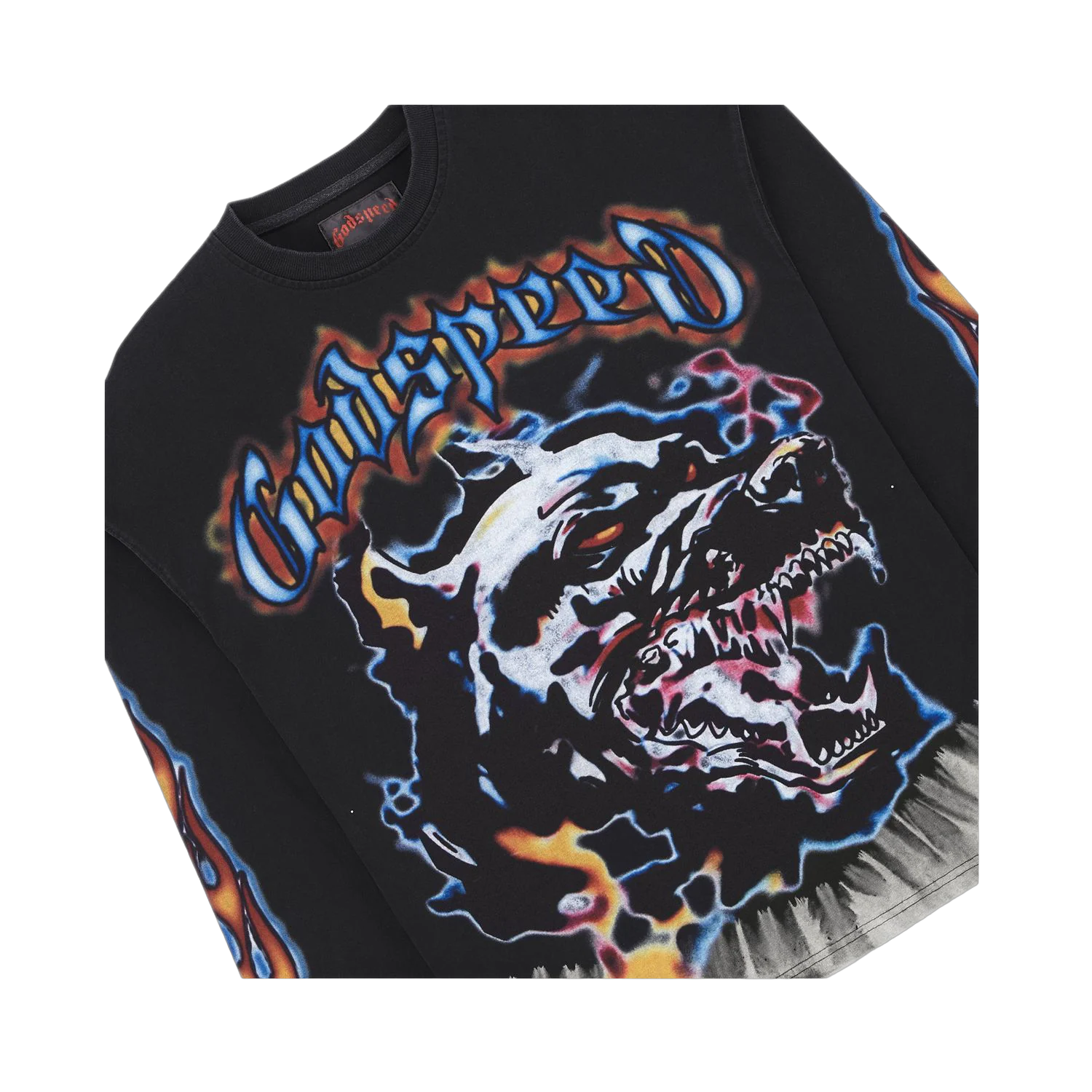 GodSpeed Off the Leash LS (Black Wash)